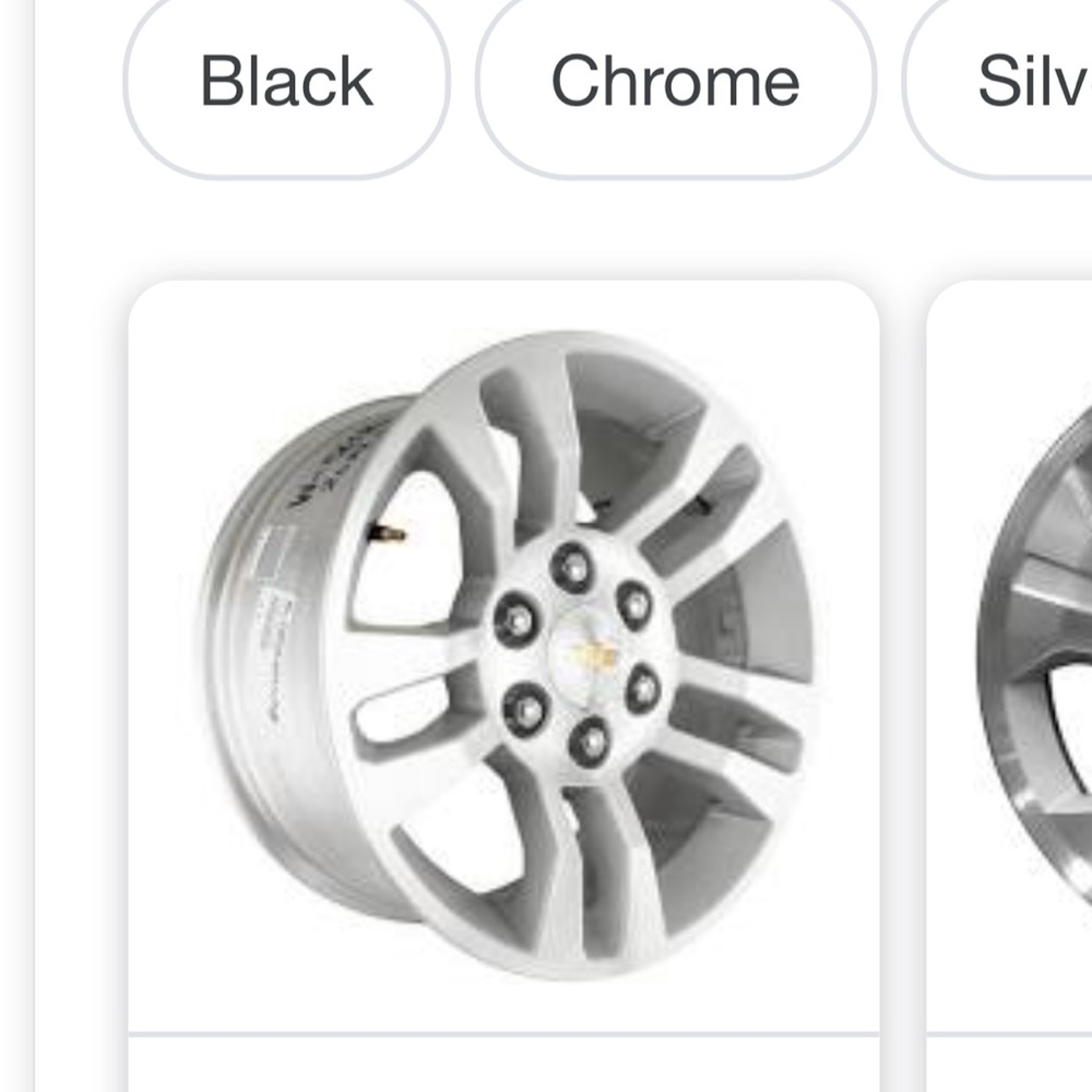 Stock gm 6 lug wheels 18x8.5